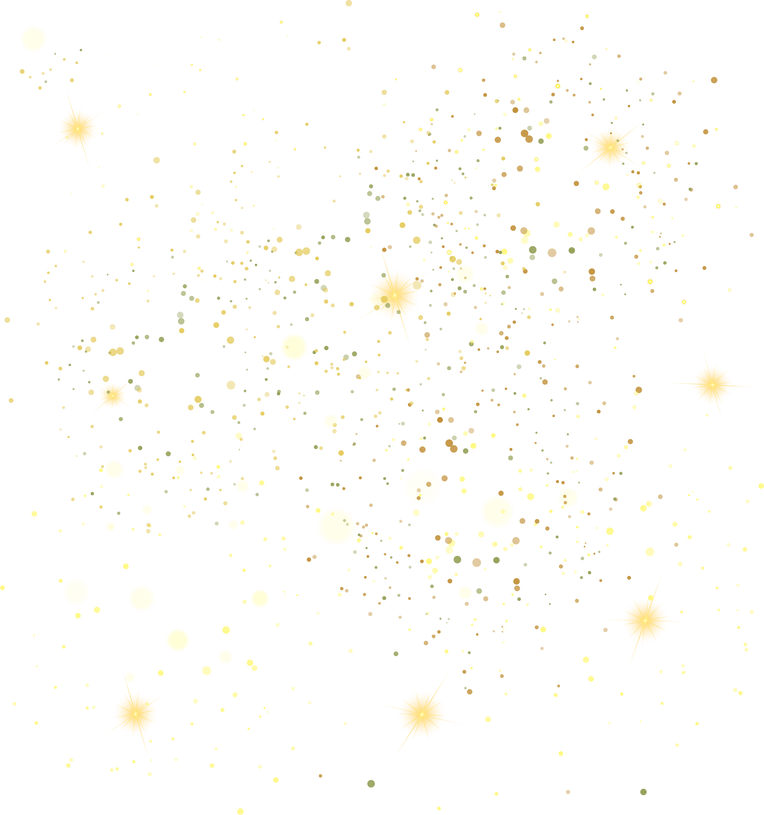 Golden Sparkles Illustration